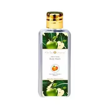 Гель для душа с Зеленым яблоком, Мандарином и Витамином Е (100 мл), Body Wash Green Apple Mandarin Vitamin E, произв. Herbs & More