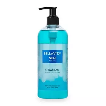 Гель для душа Скай Акватик (500 мл), Skai Aquatic Shower Gel, произв. Bella Vita