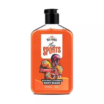 Гель для душа Спортивный с маслом Ши и Витамином Е (250 мл), Play Sports Body Wash with Shea & Vitamin E, произв. Man Arden