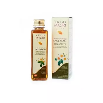Гель для умывания против пигментации с Пажитником (250 мл), Fenugreek Face Wash Anti Pigmentation, произв. Khadi Mauri