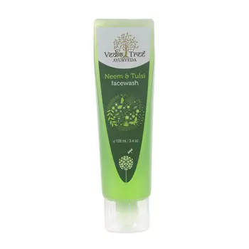 Гель для умывания с Нимом и Тулси (100 мл), Neem & Tulsi Facewash, произв. Vedik Tree