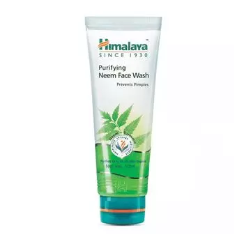 Гель для умывания с Нимом: против прыщей (50 мл), Neem Face Wash, произв. Himalaya