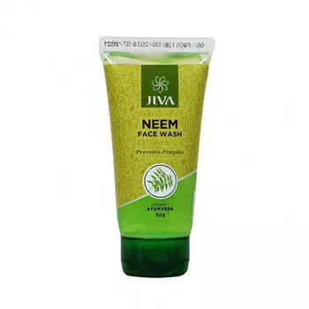 Гель для умывания с Нимом: против прыщей (50 г), Neem Face Wash, произв. Jiva
