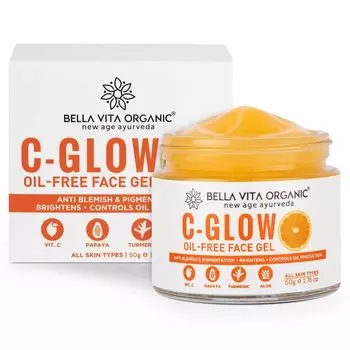 Гель для жирной кожи лица (50 г), C-Glow Oil-Free Face Gel, произв. Bella Vita