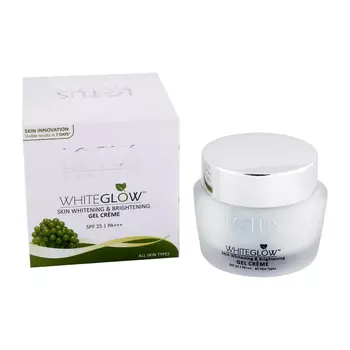 Гель-крем SPF 25 для отбеливания и осветления кожи (60 г), Skin Whitening & Brightening Gel Creme SPF 25 PA+++, произв. Lotus Herbals