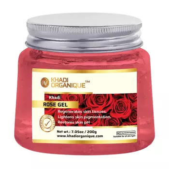 Гель с Розой (200 г), Rose Gel, произв. Khadi Organique