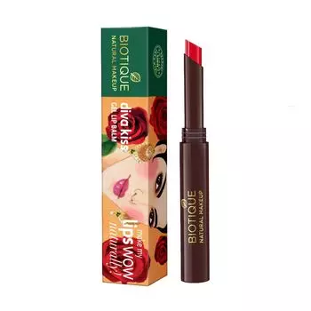 Гелевый бальзам для губ Арбузное угощение (2 г), Diva Kiss Gel Lip Balm Watermelon Quench, произв. Biotique