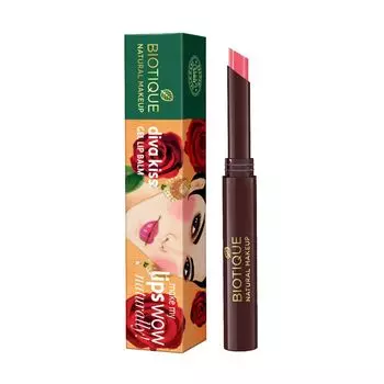 Гелевый бальзам для губ Грейпфрутовый пунш (2 г), Diva Kiss Gel Lip Balm Grapefruit Punch, произв. Biotique