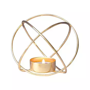 Геометрический подсвечник, 3D Geometric Tealight Candle Holder, произв. The Purple Tree
