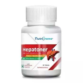 Гепатонер (60 таб, 500 мг), Hepatoner, произв. Nutrigrams