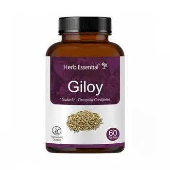 Гилой (Гудучи) (60 таб, 500 мг), Giloy (Guduchi), произв. Herb Essential