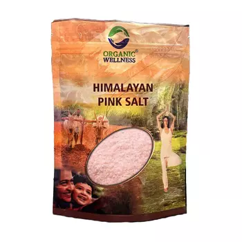 Гималайская розовая соль (450 г), Pink Rock Salt, произв. Organic Wellness
