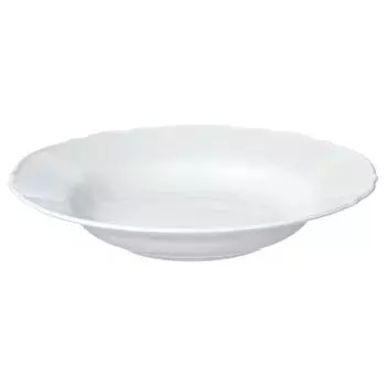 Глубокая тарелка белая, UPPLAGA Deep Plate White, произв. IKEA
