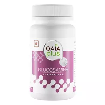 Глюкозамин (60 кап, 450 мг), Glucosamine, произв. Gaia
