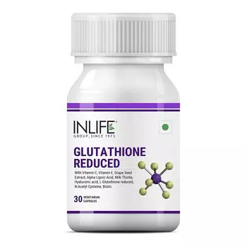Глутатион (30 кап), Glutathione Reduced, произв. INLIFE