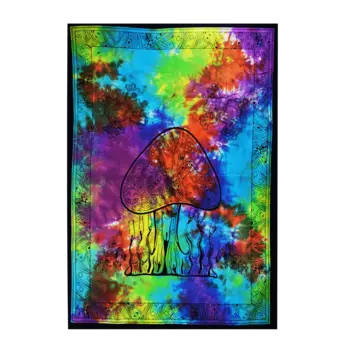 Гобелен настенный (74 см х 105 см), Wall Hanging Cotton Buddha, произв. MYINDIA