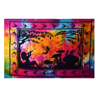 Гобелен настенный из хлопка (120 см х 72 см), Wall Hanging Cotton, произв. MYINDIA