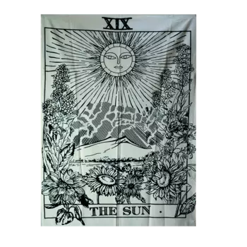 Гобелен настенный из хлопка с пейзажем (74 см x 110 см), Wall Hanging Cotton, произв. MYINDIA