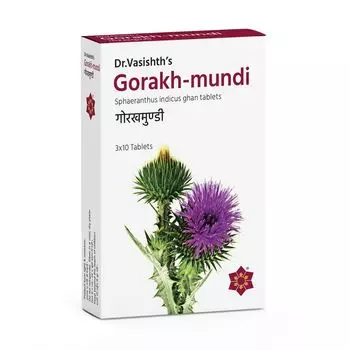 Горакх-мунди (30 таб, 600 мг), Gorakh-mundi, произв. Dr. Vasishth’s