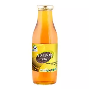 Горчичное масло (500 мл), Mustard Oil, произв. Organic Wellness