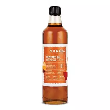 Горчичное масло холодного отжима (750 мл), Cold Pressed Mustard Oil, произв. Barosi