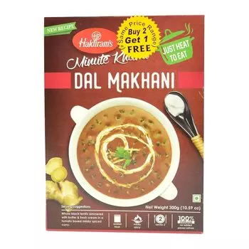 Готовое блюдо (Дал макхани) (300 г), Minute Khana Dal Makhani, произв. Haldiram's