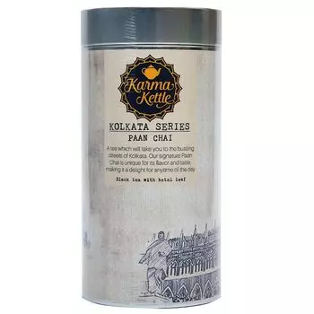 Гранулированный черный чай Масала с Бетелем и Розой (75 г), Paan Chai, произв. Karma Kettle