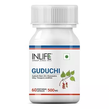 Гудучи (60 кап, 500 мг), Guduchi, произв. INLIFE