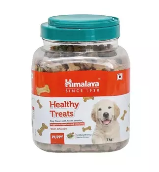 Хэлфи Тритс: корм для щенков (1 кг), Healthy Treats Puppy, произв. Himalaya