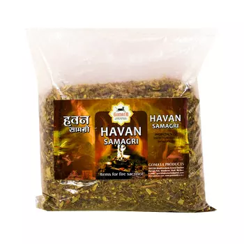 Хаван Самагри: смесь для проведения Ягьи (500 г), Havan Samagri, произв. Gomata