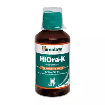 Хиора-К: ополаскиватель для полости рта (150 мл), Hiora-K Mouth Wash, произв. Himalaya