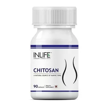 Хитозан (90 кап, 1050 мг), Chitosan, произв. INLIFE