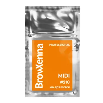 Хна для бровей: цвет Янтарный концентрат #210 (3 г), Brow Xenna Amber Concentrate #210 Refill, произв. BrowXenna