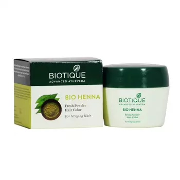 Хна: для маскировки седых волос (90 г), Bio Henna For Greying Hair, произв. Biotique