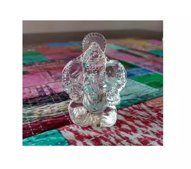 Хрустальная статуэтка Ганеши, Ganesha Idol Crystal, произв. Kalyan Puja