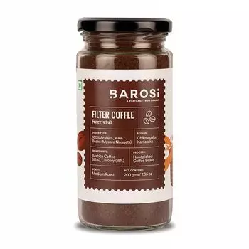 Индийский кофе средней обжарки (200 г), Filter Coffee Mysore Nuggets, произв. Barosi