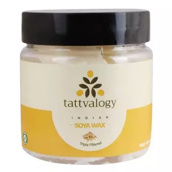 Индийский соевый воск: увлажнение и питание кожи (100 г), Indian Soya Wax, произв. Tattvalogy