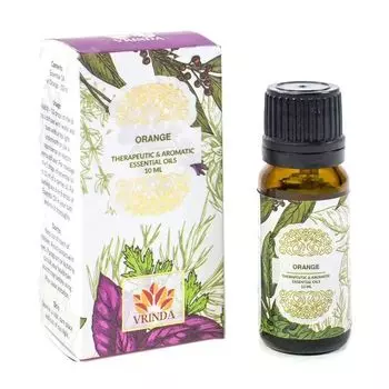 Эфирное масло Апельсина (10 мл), Orange Essential Oil, произв. Vrindaam