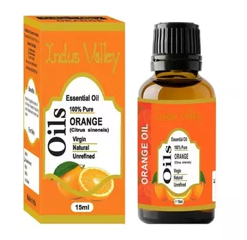 Эфирное масло Апельсина (15 мл), Orange Essential Oil, произв. Indus Valley
