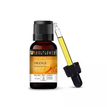 Эфирное масло Апельсина (15 мл), Orange Essential Oil, произв. Soulflower