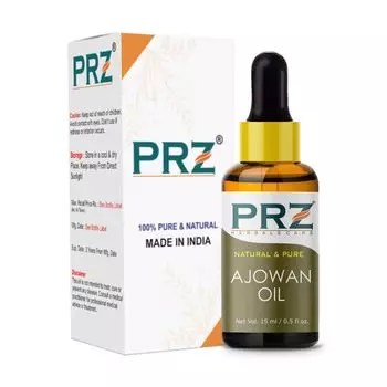 Эфирное масло Ажгона (15 мл), Ajowan Essential Oil, произв. PRZ Herbals Care