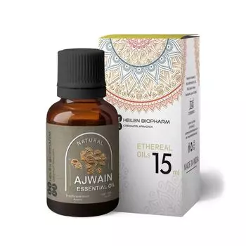 Эфирное масло Ажгона (15 мл), Ajwain Essential Oil, произв. Heilen Biopharm