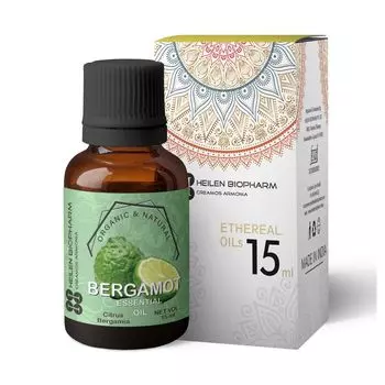 Эфирное масло Бергамота (15 мл), Bergamot Essential Oil, произв. Heilen Biopharm