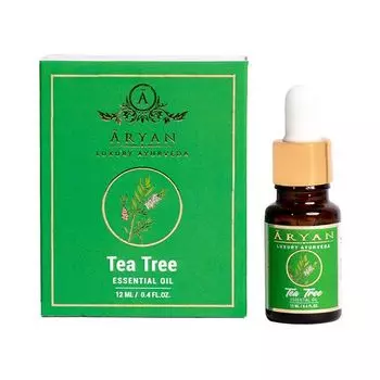 Эфирное масло Чайного дерева (12 мл), Tea Tree Essential Oil, произв. Aryan