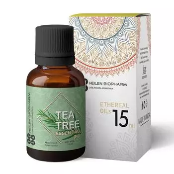 Эфирное масло Чайного дерева (15 мл), Tea Tree Essential Oil, произв. Heilen Biopharm