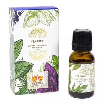 Эфирное масло Чайного дерева (15 мл), Tea Tree Essential Oil, произв. Vrindaam