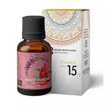 Эфирное масло Гаультерии (Грушанки) (15 мл), Wintergreen Essential Oil, произв. Heilen Biopharm