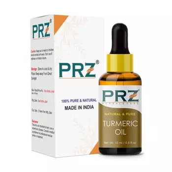 Эфирное масло Куркумы (15 мл), Turmeric Essential Oil, произв. PRZ Herbals Care