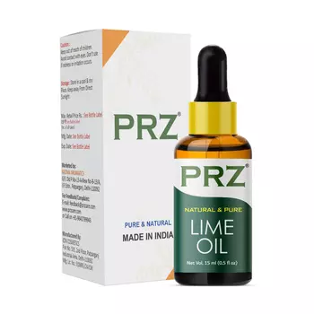 Эфирное масло Лайма (15 мл), Lime Essential Oil, произв. PRZ Herbals Care