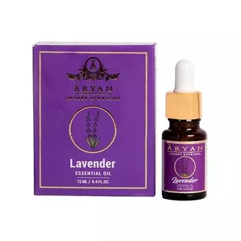 Эфирное масло Лаванды (12 мл), Lavender Essential Oil, произв. Aryan